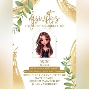 BUY NOW Birthday BUY-IN For Grand Prize- You Receive Not-So Mystery items